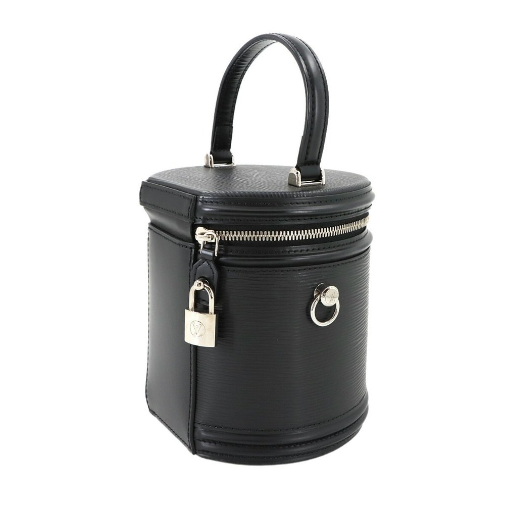 LOUIS VUITTON Black Leather Shoulder Bag - Picture 4 of 9